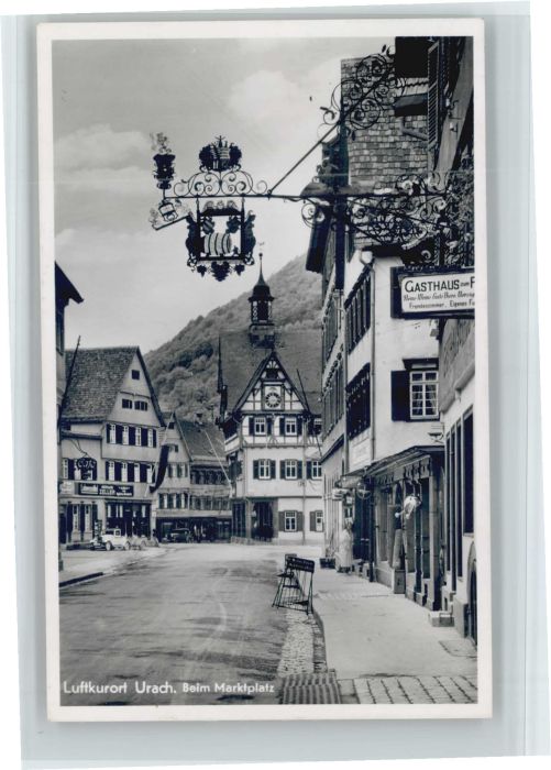 Bad Urach Marktplatz