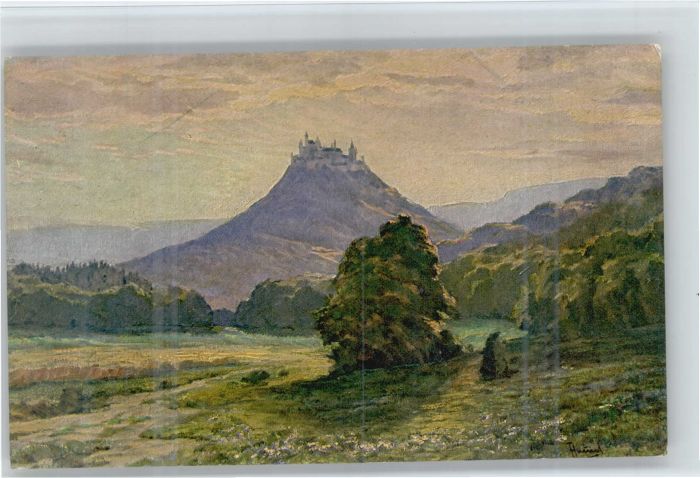 Burg Hohenzollern Künstler F. Hummel