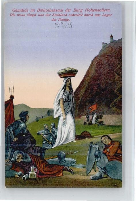 Bibliothek Library Burg Hohenzollern Gemälde Bibliotheksaa