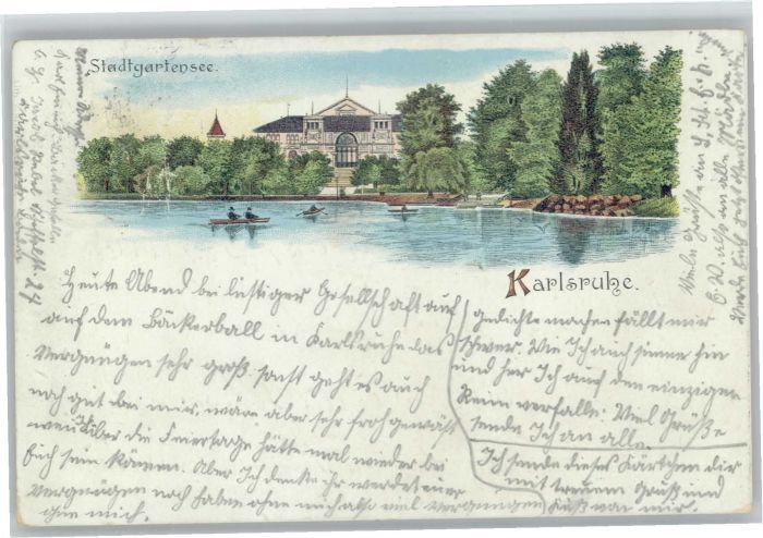 Karlsruhe Stadtgartensee