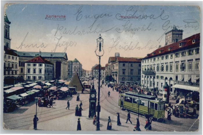 Karlsruhe Marktplatz