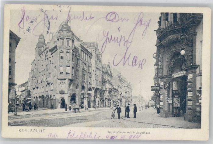 Karlsruhe Kaiserstrasse Hofapotheke