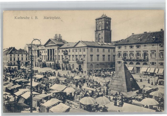 Karlsruhe Marktplatz