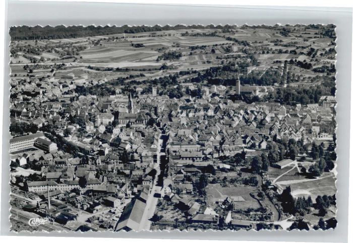 Bretten Baden Bretten Fliegeraufnahme