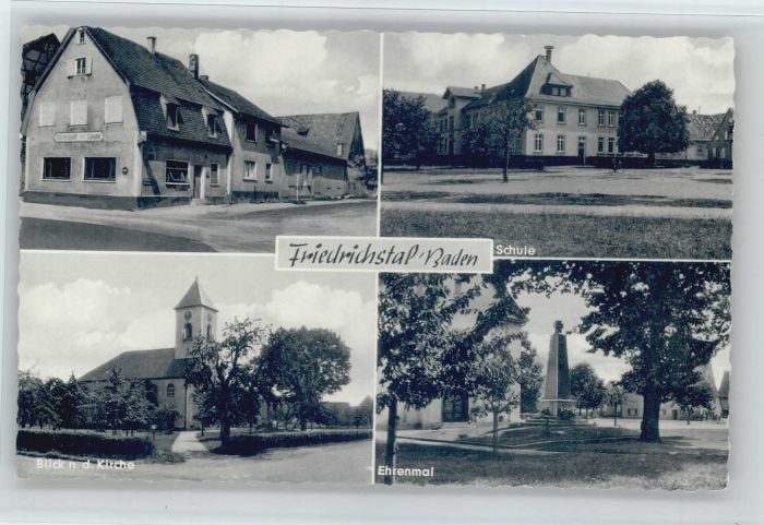 Friedrichstal Ehrenmal Schule