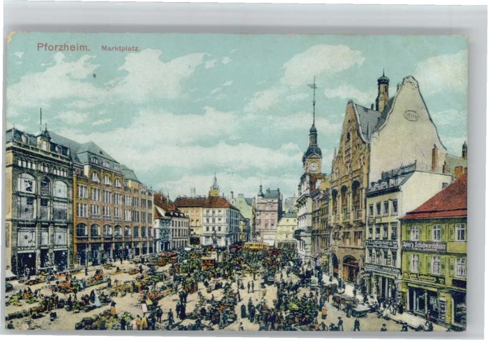 Pforzheim Marktplatz