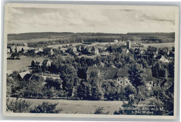 Schoemberg Schwarzwald Neuenbürg