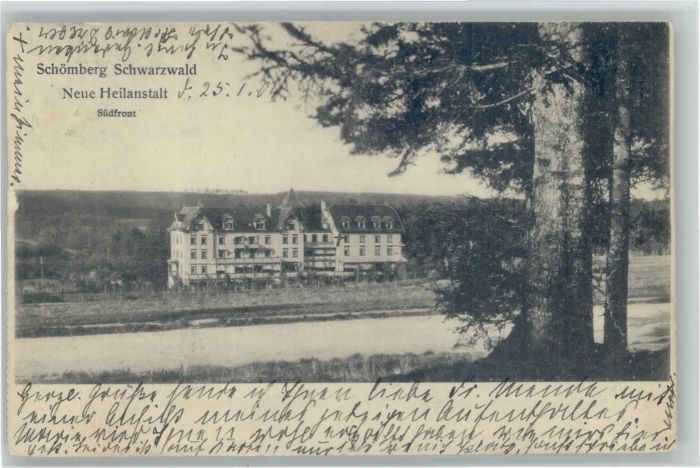 Schoemberg Schwarzwald Neuenbürg Heilanstalt