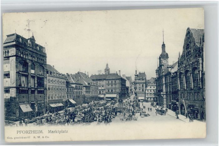 Pforzheim Marktplatz