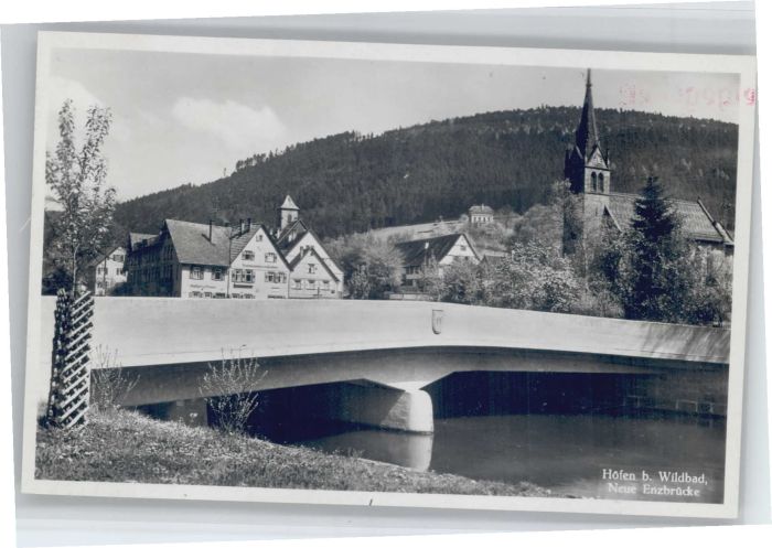 Hoefen Enz nzbrücke *
