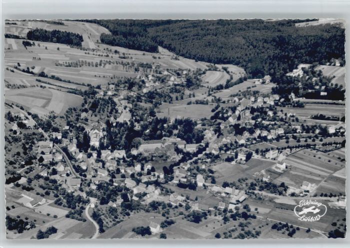 Schoemberg Schwarzwald Neuenbürg Fliegeraufnahme