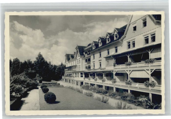 Schoemberg Schwarzwald Neuenbürg Sanatorium Dr. Schröder *