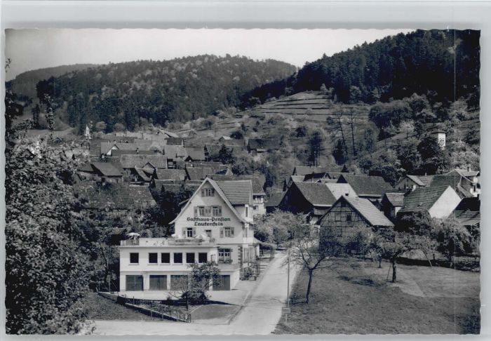 Lautenbach Gernsbach Gasthof Pension Lautenfelsen