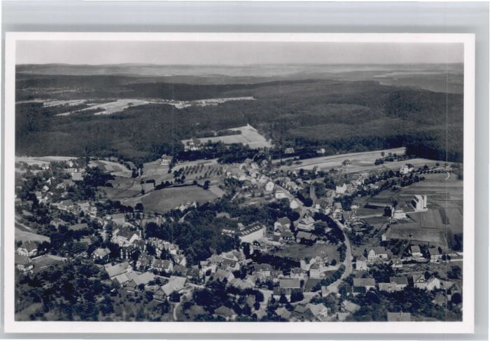 Schoemberg Schwarzwald Neuenbürg Fliegeraufnahme