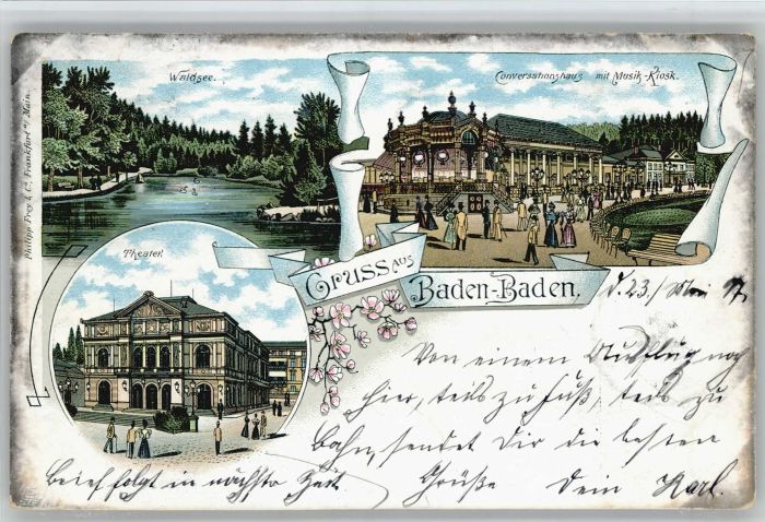 Baden-Baden Waldsee Musik Kiosk Theater