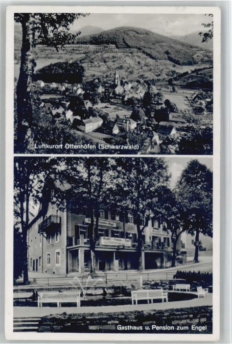 Ottenhoefen Schwarzwald Ottenhöfen Gasthaus Pension Zum Engel