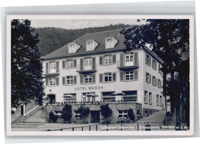 Ottenhoefen Schwarzwald Ottenhöfen Hotel Wagen