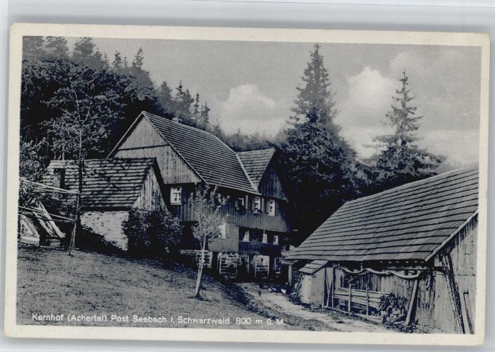 Seebach Ottenhoefen Schwarzwald Kernhof