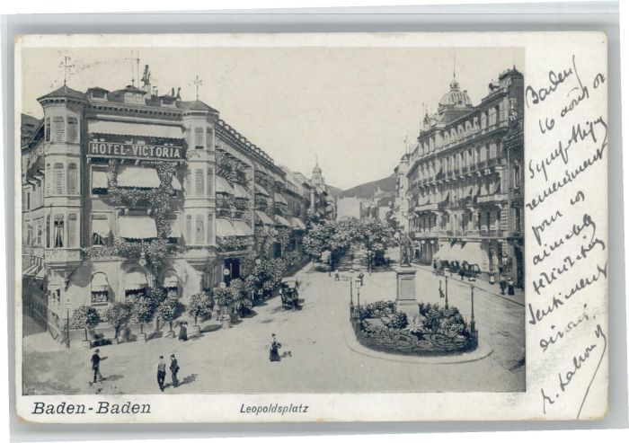 BADEN-BADEN BW Leopoldsplatz