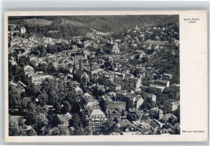 BADEN-BADEN BW Fliegeraufnahme