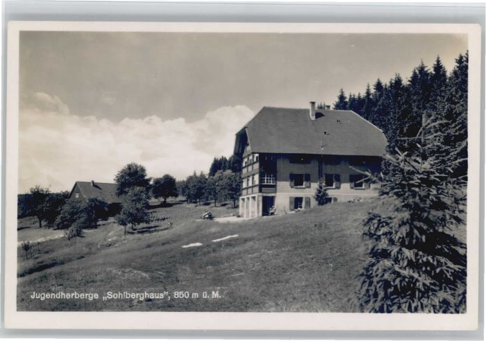 Ottenhoefen Schwarzwald Ottenhöfen Jugendherberge Sohlberghaus