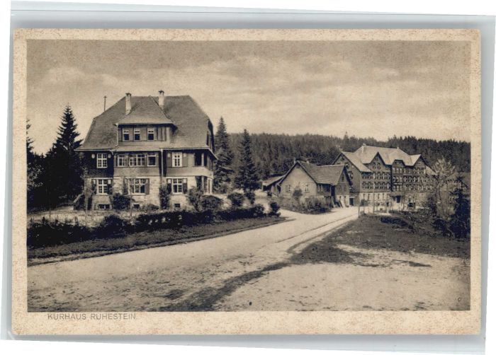 Ottenhoefen Schwarzwald Ottenhöfen Hotel Kurhaus Ruhestein