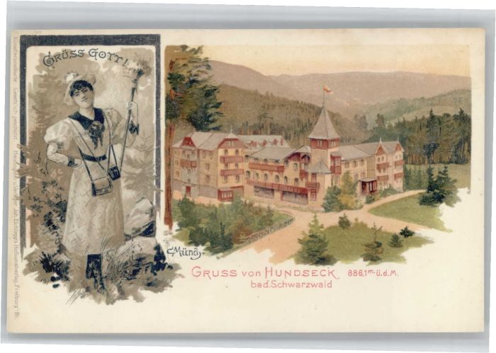 Hundseck  Künstler Münch *