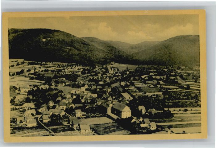 Oberweier Friesenheim Fliegeraufnahme