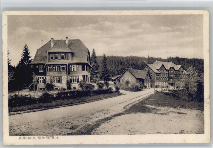 Ruhestein [Stempelabschlag]Hotel Kurhaus