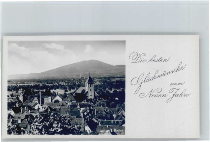 Achern Baden Achern Jahreswechsel