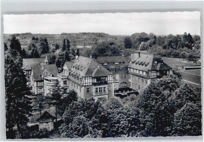 Obersasbach Sanatorium Marienheim Erlenbad