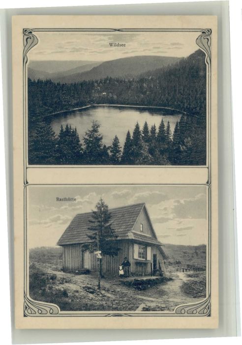 Achern Baden Wildsee Rasthütte