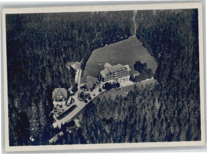 Ruhestein Hotel Kurhaus Fliegeraufnahme