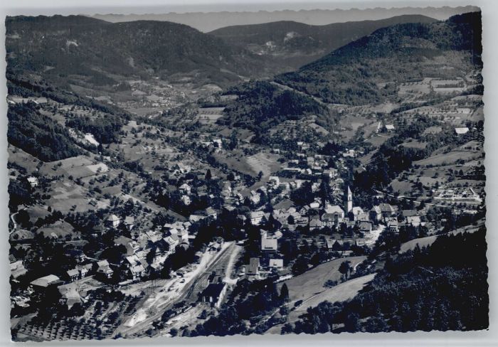 Ottenhoefen Schwarzwald Ottenhöfen Fliegeraufnahme