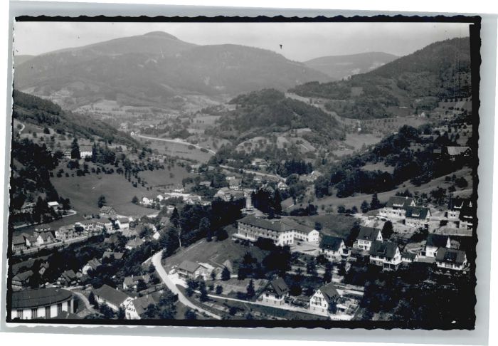 Ottenhoefen Schwarzwald Ottenhöfen Fliegeraufnahme