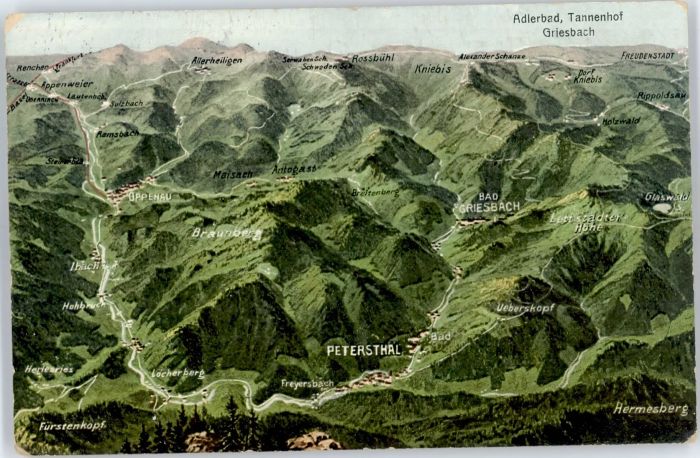 Bad Peterstal-Griesbach Braunberg Oppenau