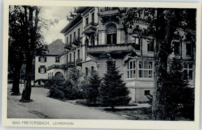 Bad Freyersbach Lehrerheim