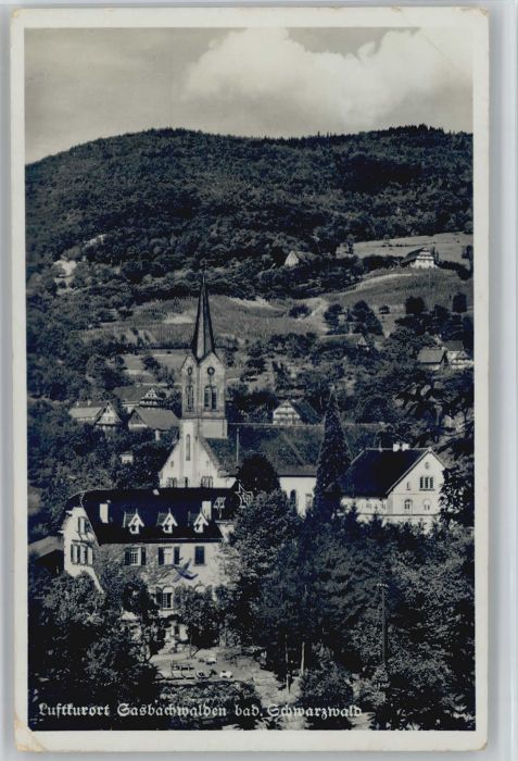 Sasbachwalden Achern Ortenaukreis BW