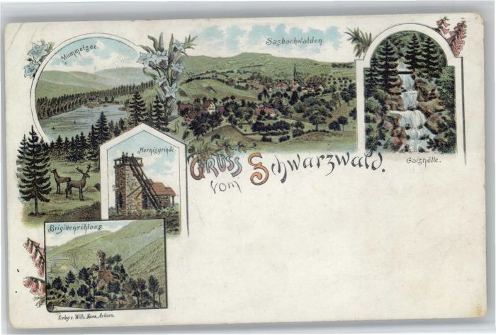 Sasbachwalden Mummelsee Brigittenschloss Hornisgrinde