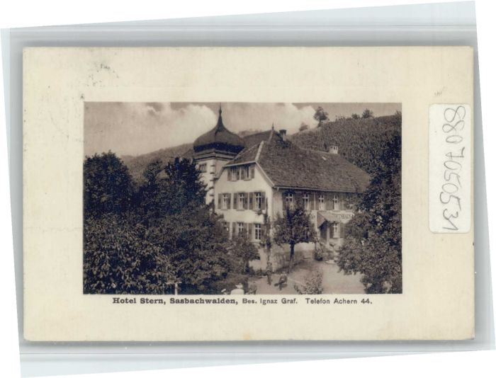 Sasbachwalden Hotel Stern
