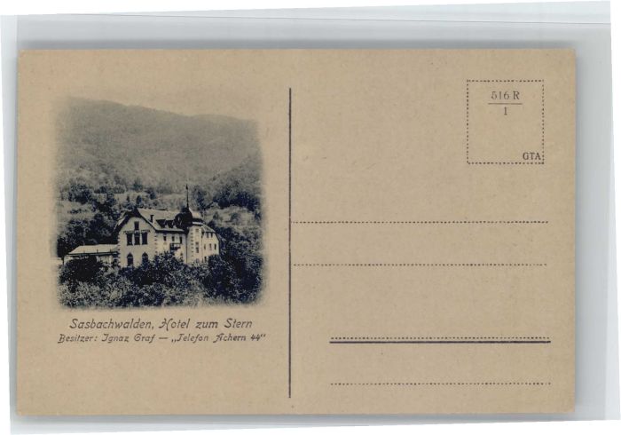 Sasbachwalden Achern Ortenaukreis BW Hotel zum Stern