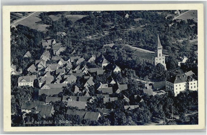 Lauf Baden Fliegeraufnahme