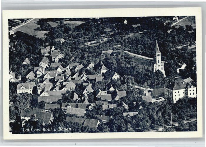 Lauf Baden Fliegeraufnahme