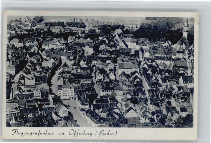 Offenburg Fliegeraufnahme