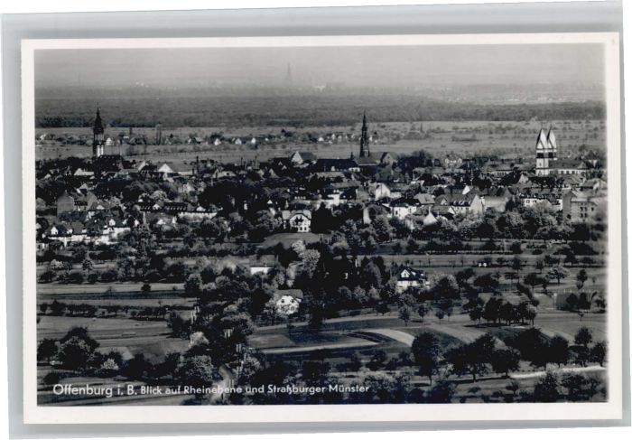 Offenburg Rheinebene Strassburger Münster