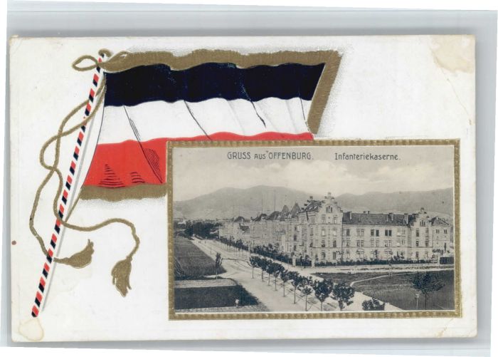 Offenburg Infanteriekaserne Fahne