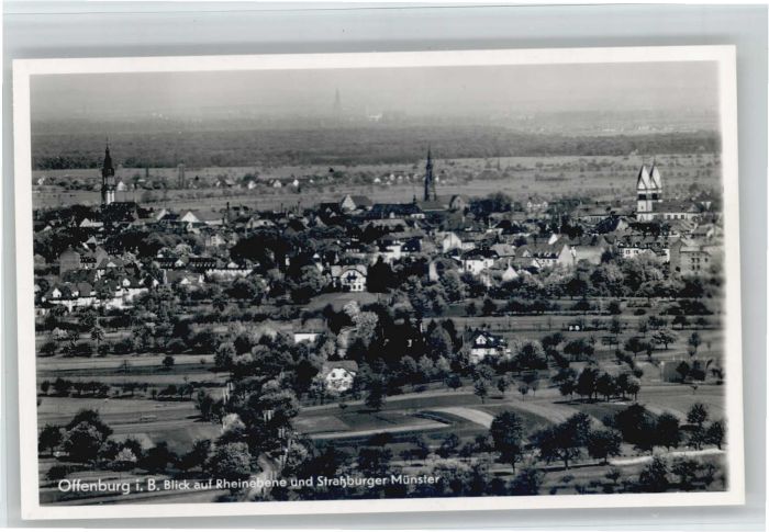Offenburg Rheinebene Strassburger Münster