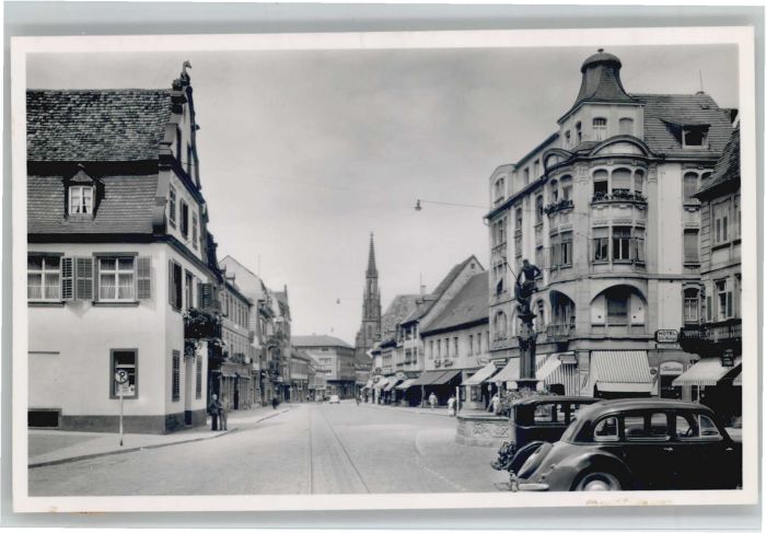 Offenburg [handschriftlich PLZ]