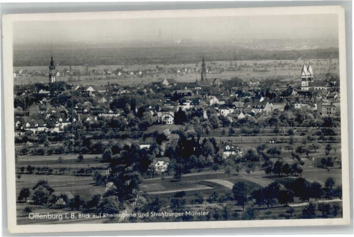 Offenburg Rheinebene Strassburger Münster