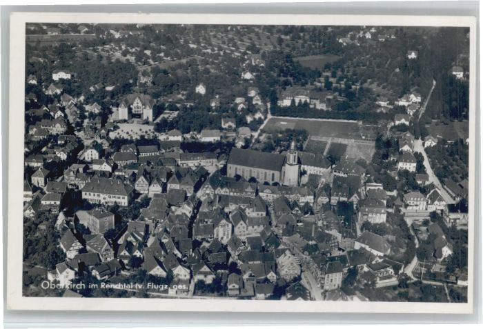 Oberkirch Baden Oberkirch Fliegeraufnahme